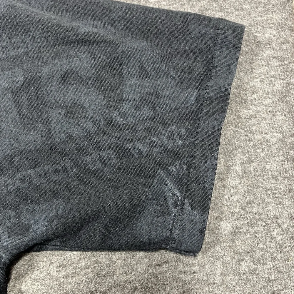 VTG Christian T shirt Mens L Black Eagle‎ Bible Pilot Isaiah 40:31 Made in USA